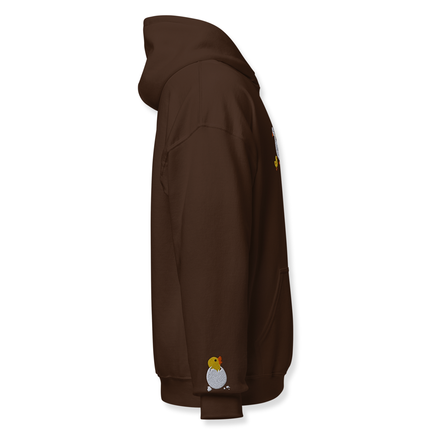 Duck Embroidery Unisex Hoodie