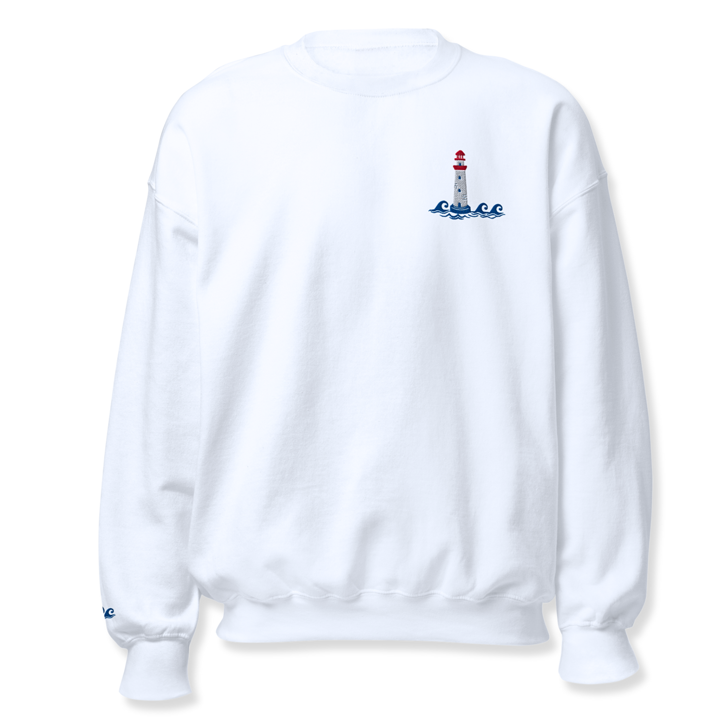 Lighthouse Embroidery Sweatshirt