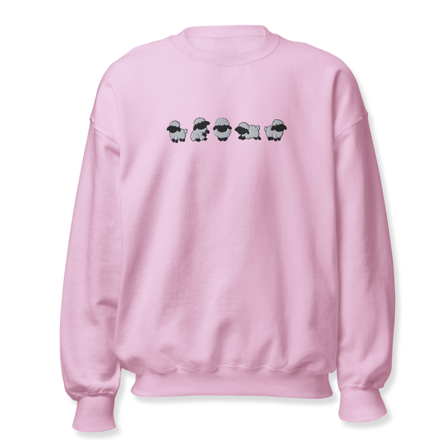 Lamb Embroidery Sweatshirt