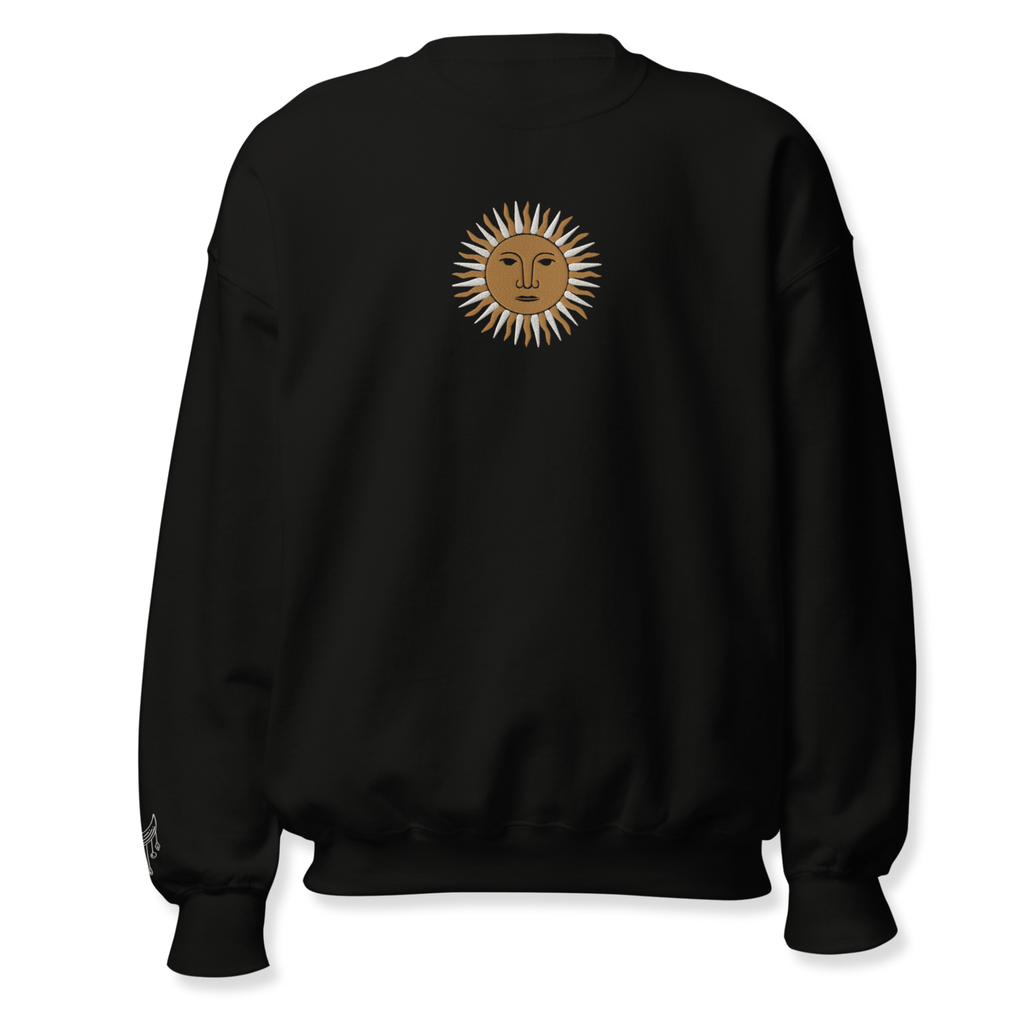 Sun Embroidery Unisex Sweatshirt