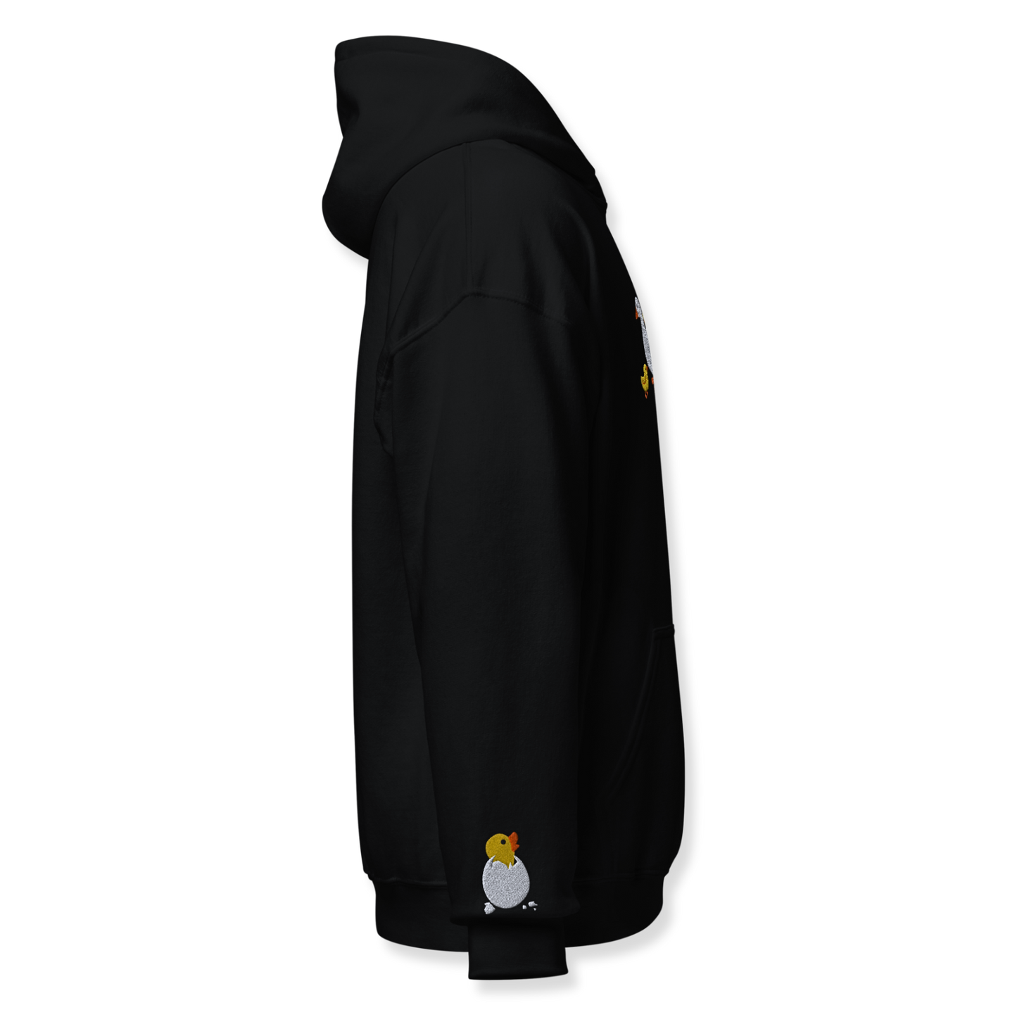 Duck Embroidery Unisex Hoodie