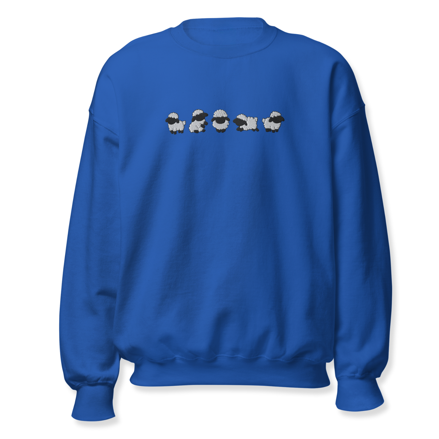 Lamb Embroidery Sweatshirt